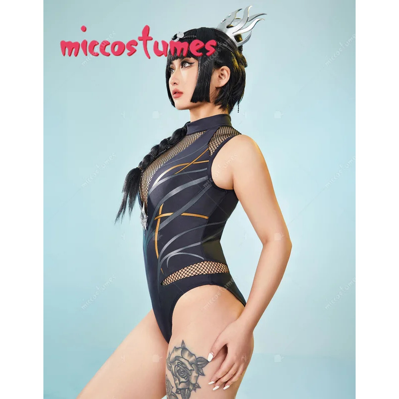 Swimsuit One Piece - 25COSMiccostumes Women's Shadowheart Derivative Sexy Swimsuit