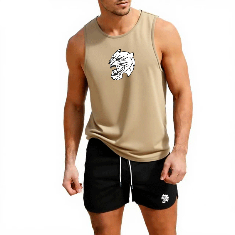 Summer Clothing Usa - Running Vest Men's Summer Gym Clothing