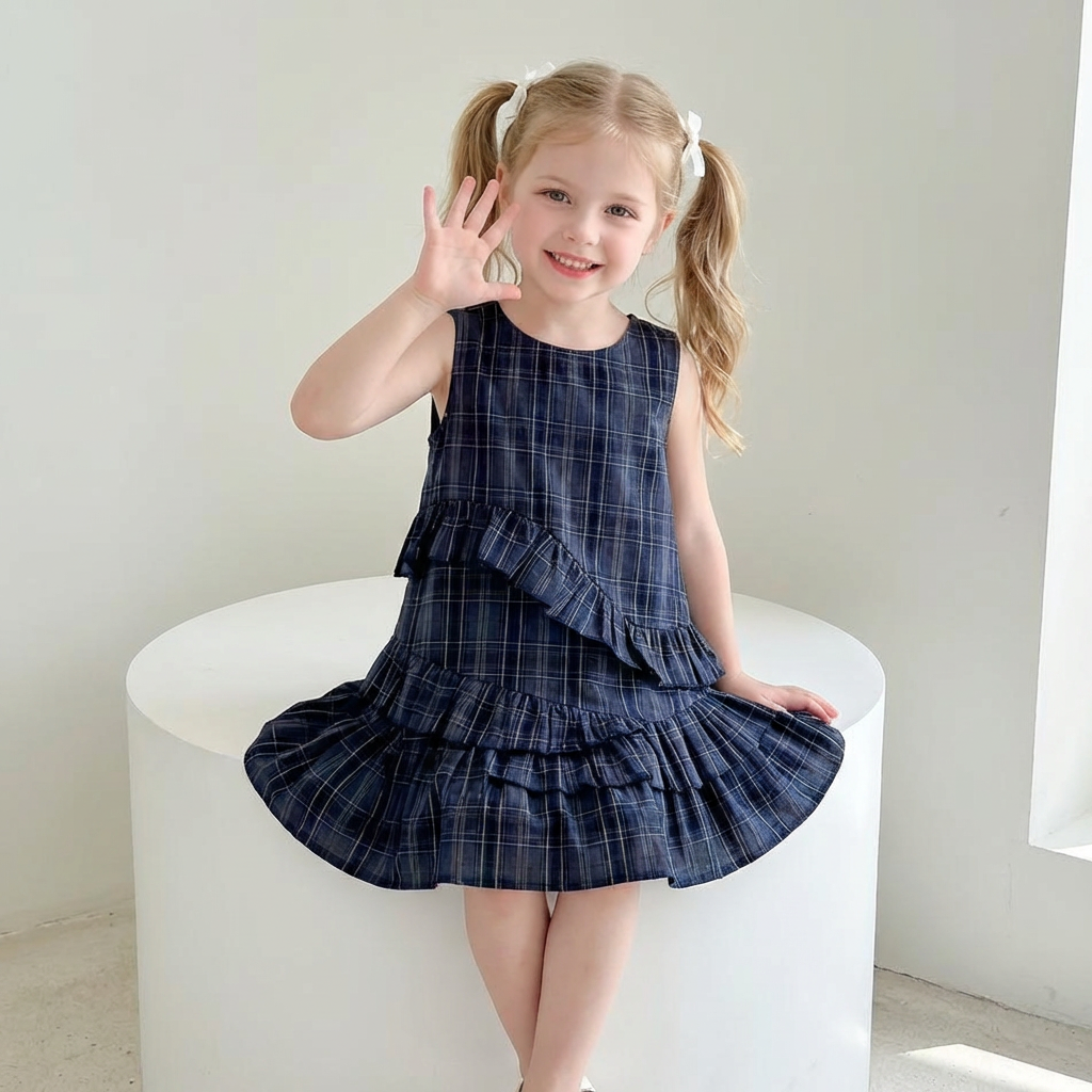 Summer Loving Kids Clothing - Toddler girls summer dress new style