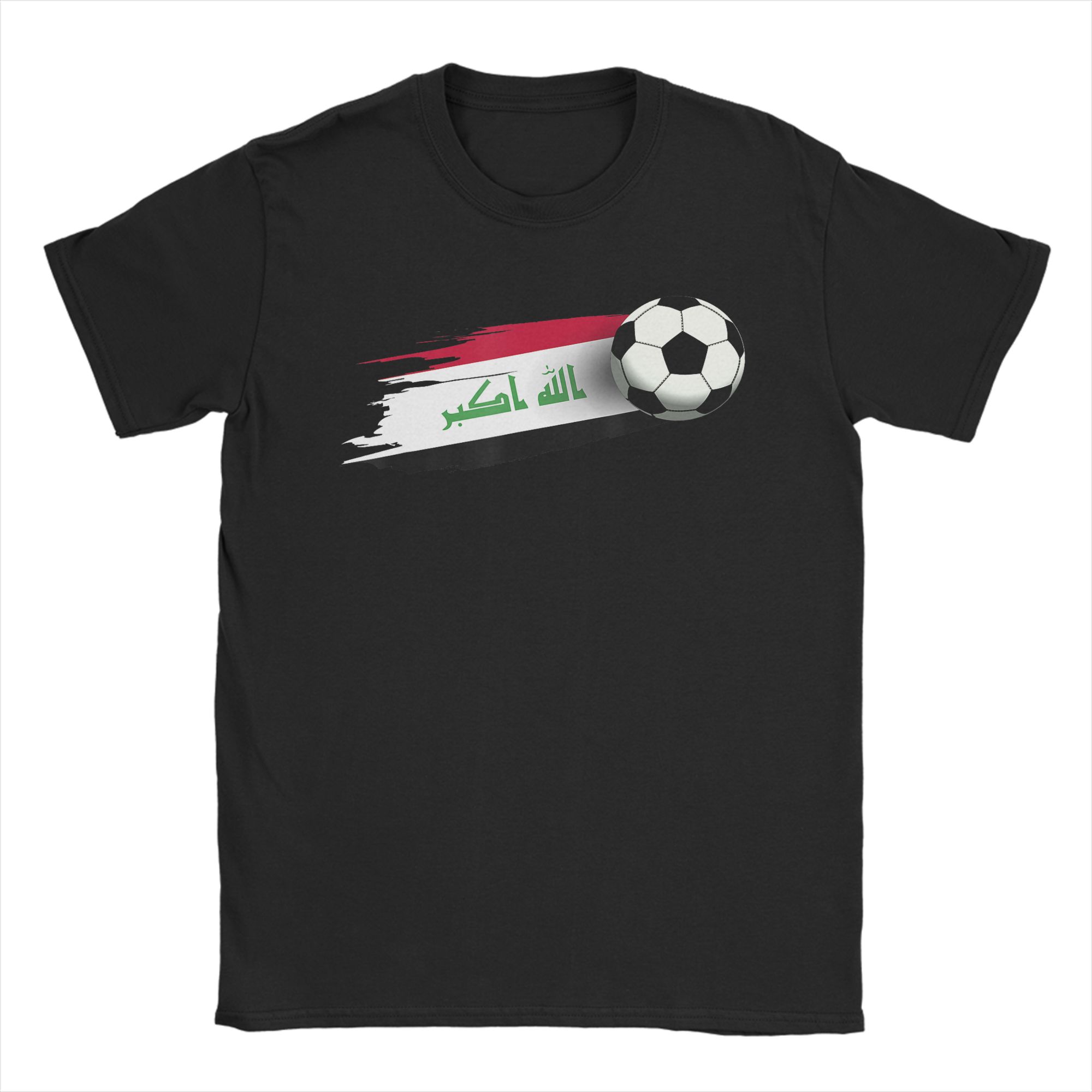 Summer Clothing Ideas Men - Men T-Shirts Iraq Flag Iraqi Soccer