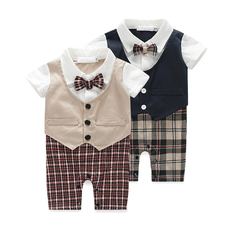 Summer Clothing Europe - Summer Newborn Baby Romper Infant Boy
