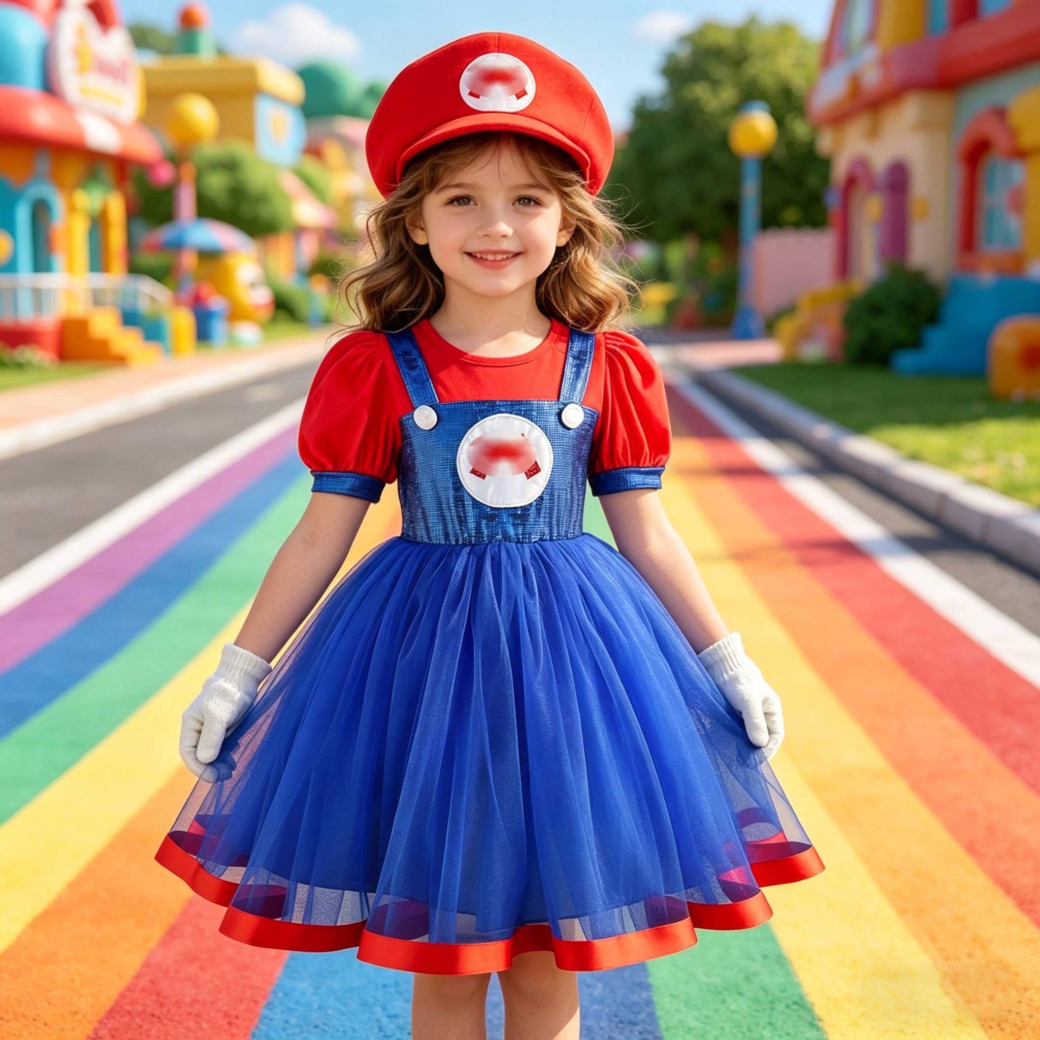 Summer Clothing Europe - Girls Anime Dress hot cartoon Game