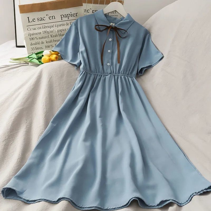 Summer Clothing Teen Girls - 2026 summer Kids Student Dresses Children