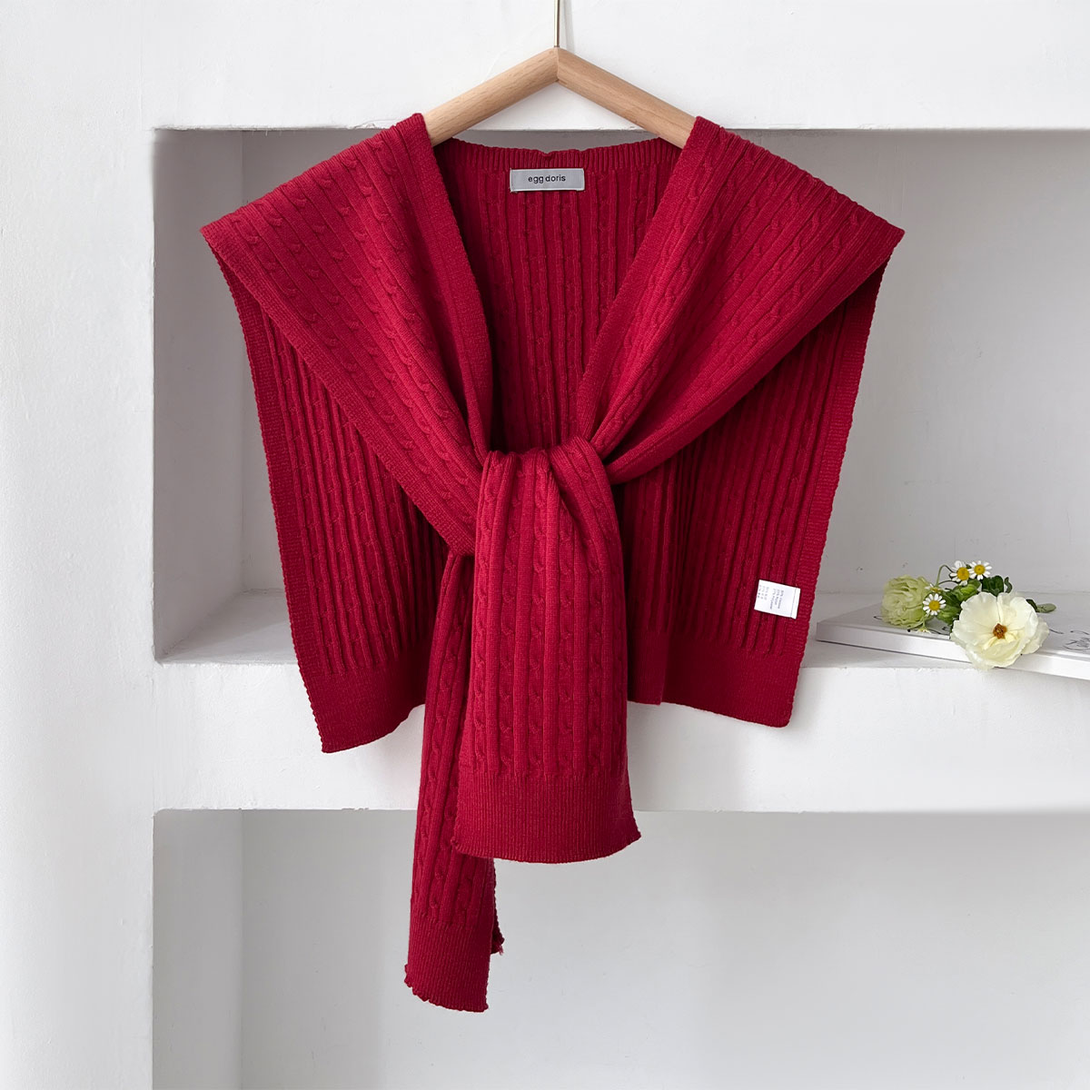 Off Shoulder Blouse - NEW Korean Autumn Knit Shawl Female