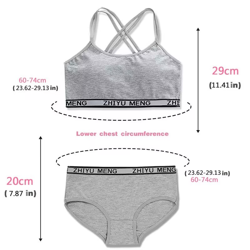 Teens Girls Cotton Training Br - Summer Clothing Teen Girls incelemesi ve fiyatı