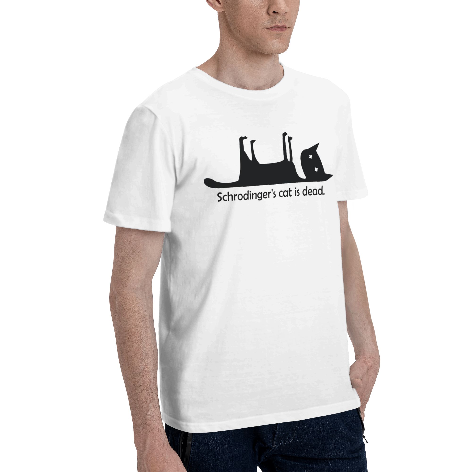 Schrodinger's Cat is Dead T-Sh - Summer Clothing Ideas Men incelemesi ve fiyatı