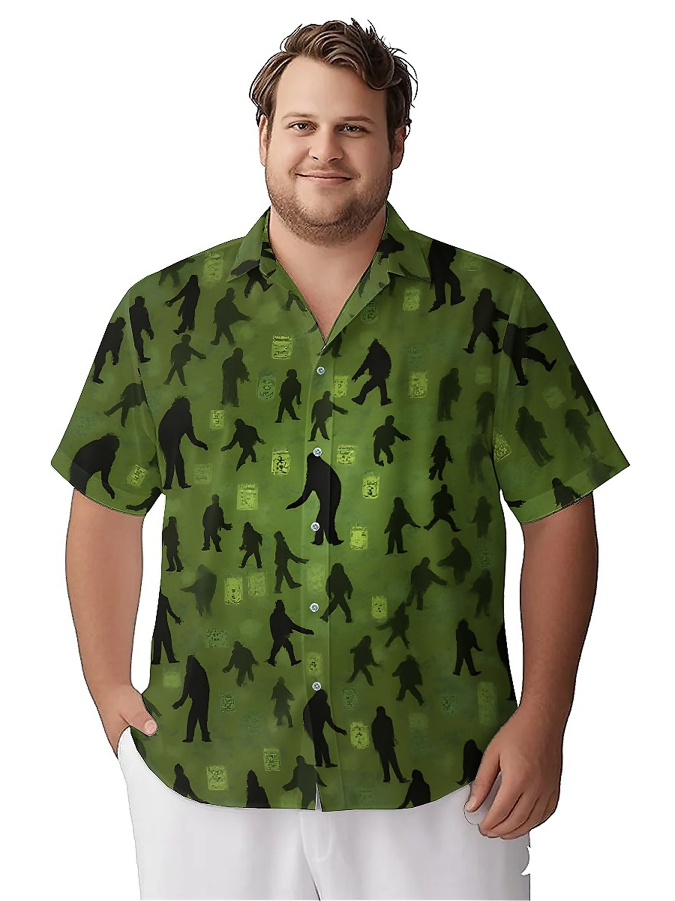 Men's Plus Size Hawaiian Shirt - Beach Shirt Hawaiian incelemesi ve fiyatı