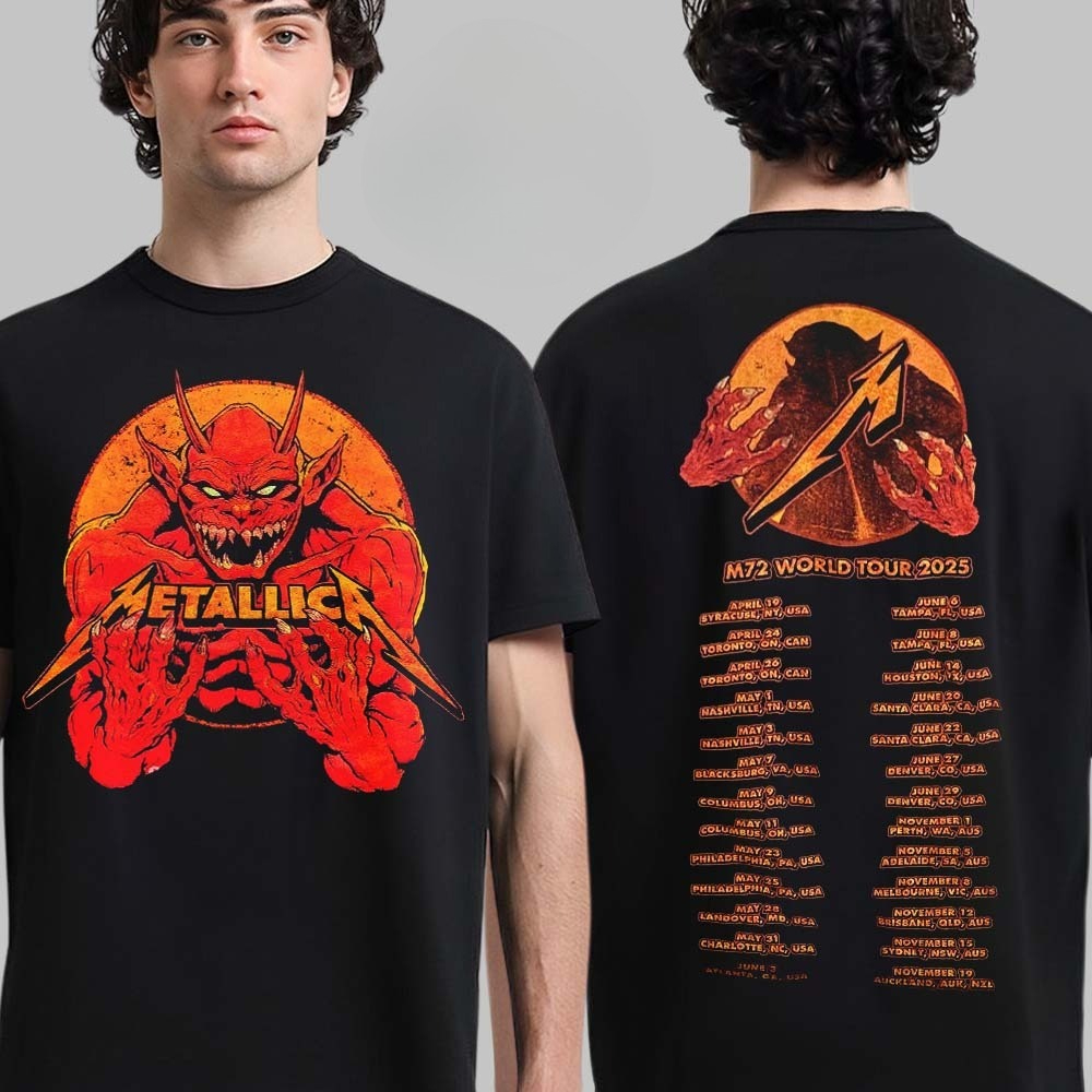 Metallica M72 World Tour Retur - Summer Clothing Europe incelemesi ve fiyatı