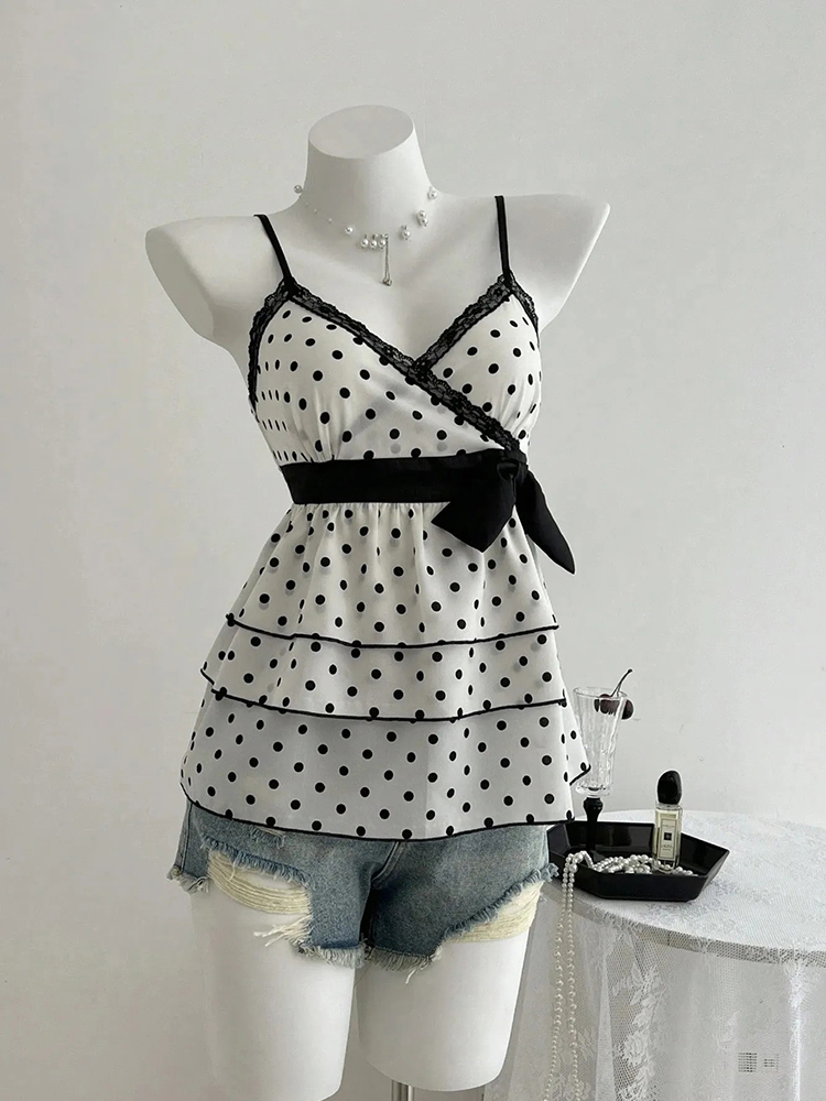 French-Style Retro Lace Patchw - Summer Clothing For 70 Year Old Woman incelemesi ve fiyatı