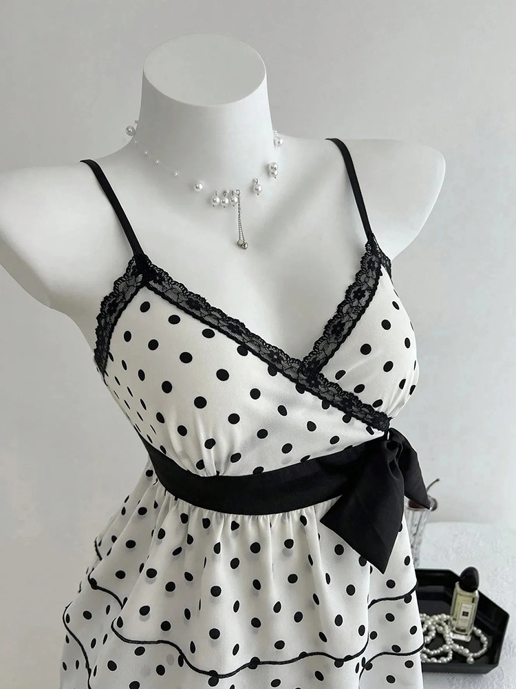 French-Style Retro Lace Patchw - Summer Clothing For 70 Year Old Woman incelemesi ve fiyatı