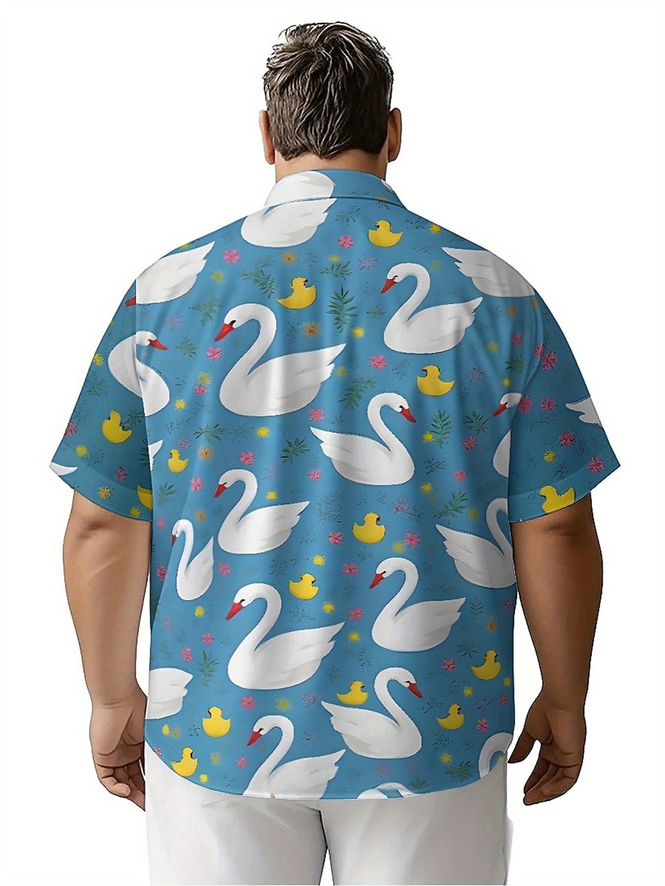 Men's Plus Size Hawaiian Shirt - Beach Shirt Hawaiian incelemesi ve fiyatı