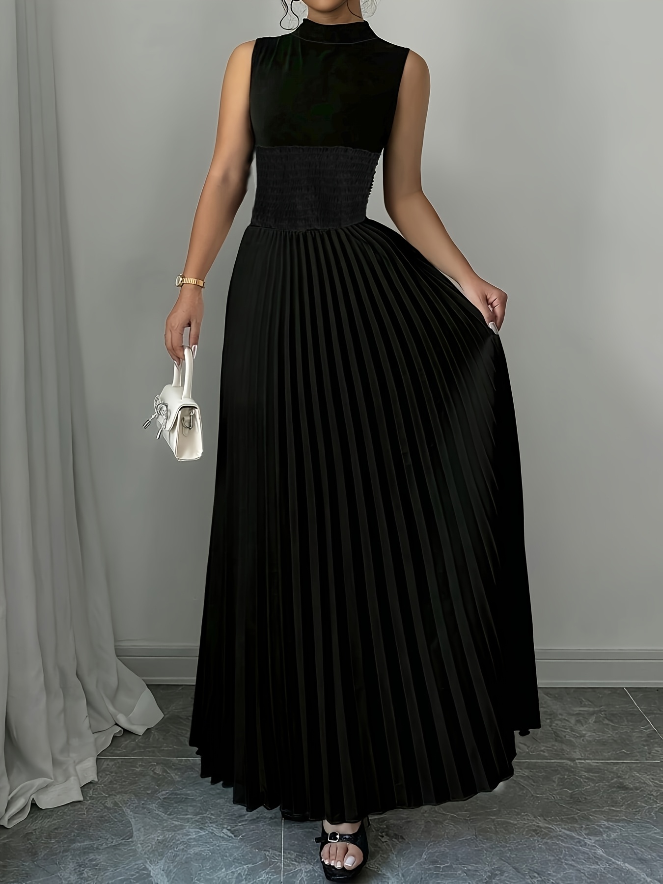 Black Women's Oversized Woven  - Summer Clothing For 70 Year Old Woman incelemesi ve fiyatı