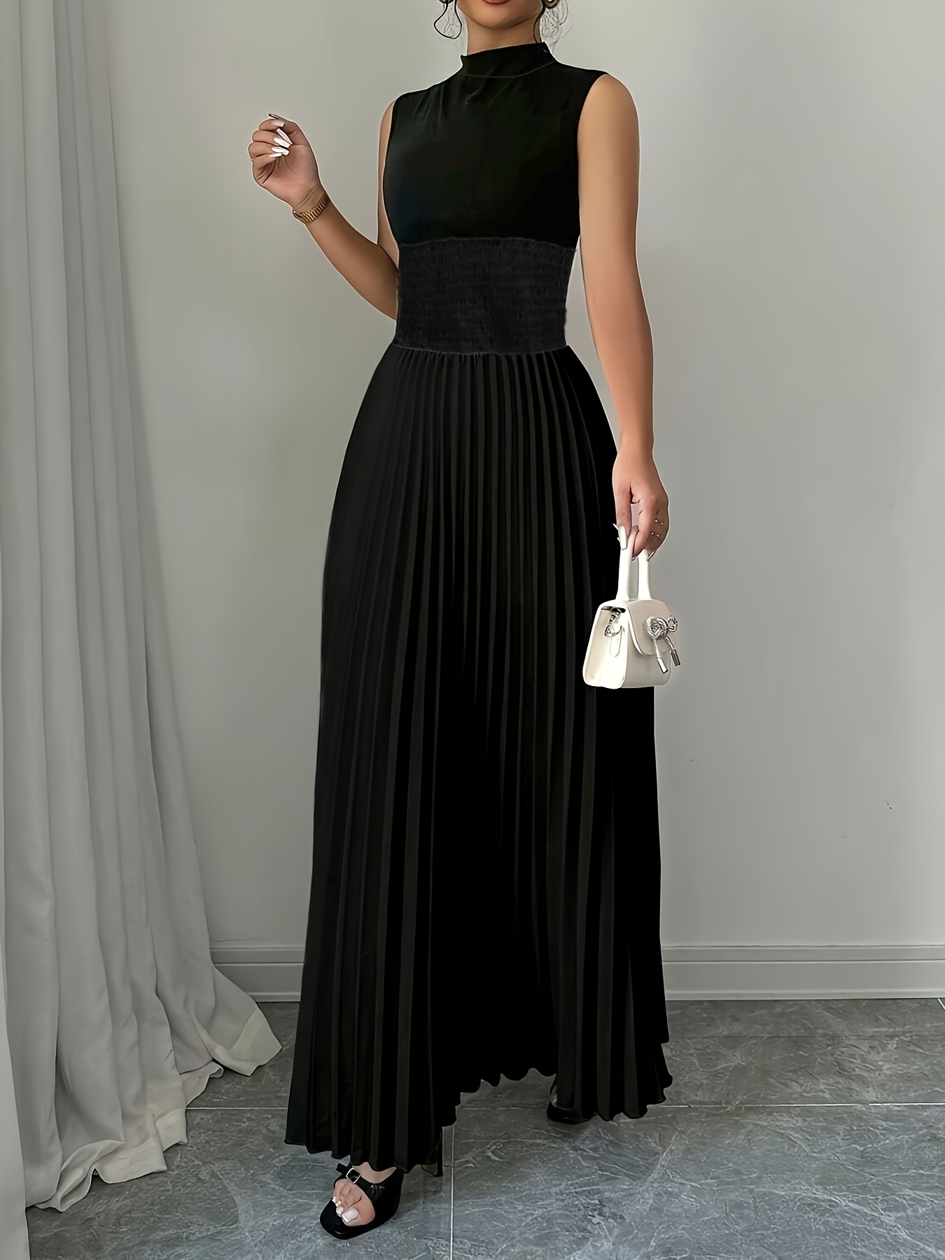 Black Women's Oversized Woven  - Summer Clothing For 70 Year Old Woman incelemesi ve fiyatı
