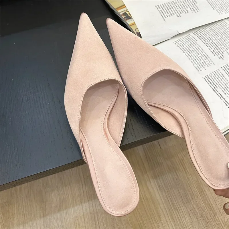Aneikeh Sexy Pointed Toe Mules - Quality Summer Clothing incelemesi ve fiyatı