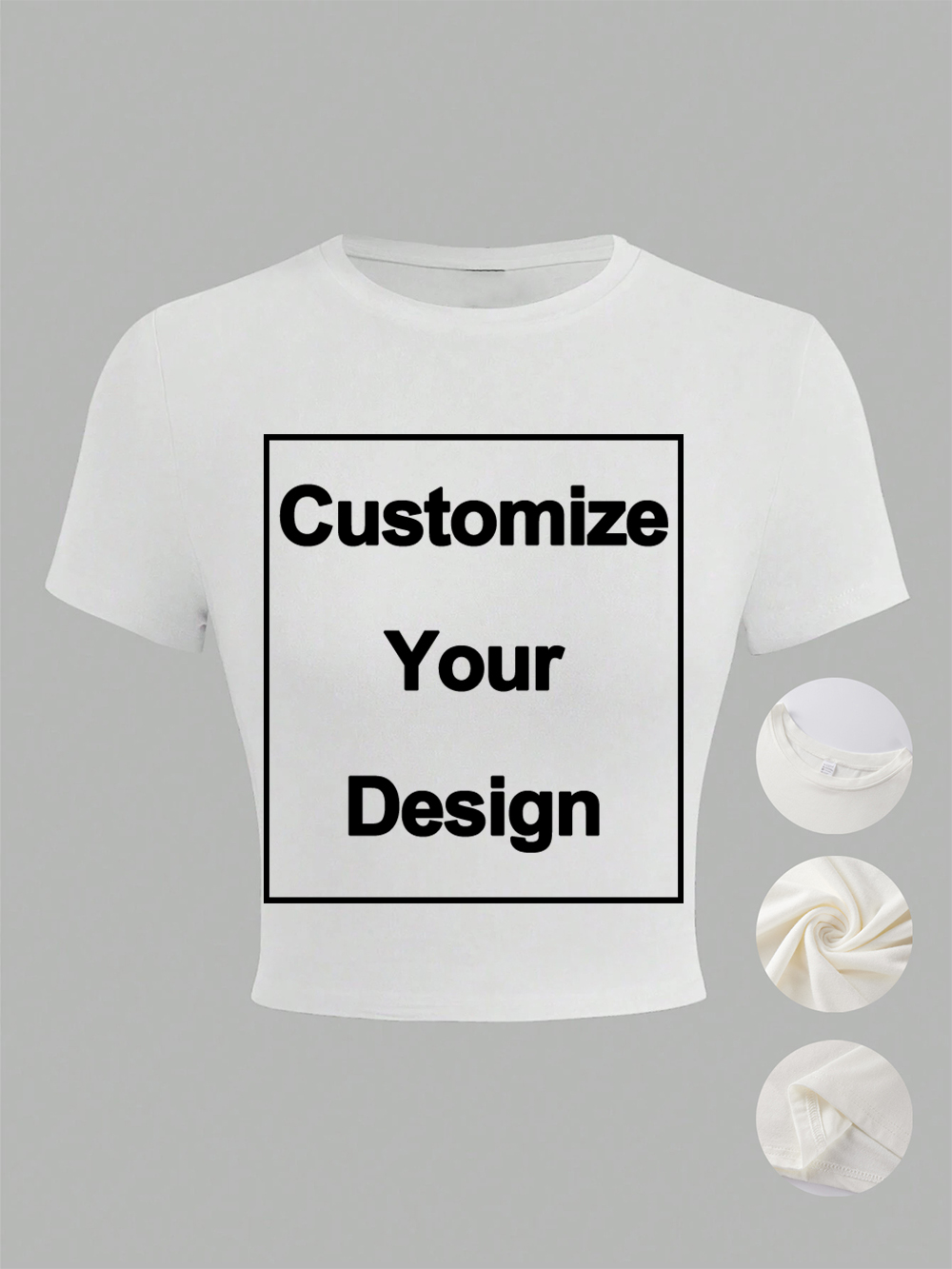 Custom Womens Cotton Crop Tops - Summer Clothing Women Sale incelemesi ve fiyatı
