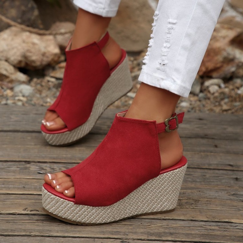 Women Sandals Summer Wedge Pla - Espadrille Sandal Women incelemesi ve fiyatı