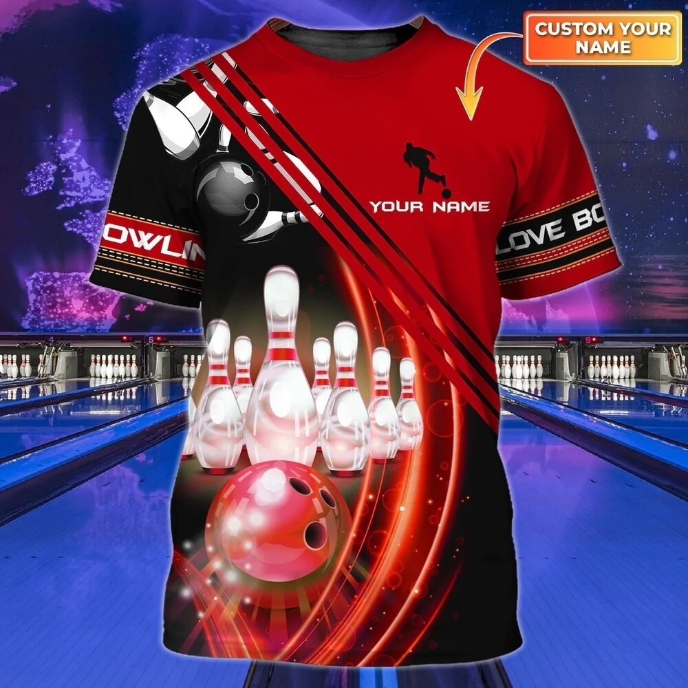 Bowling Personalized Men's T-S - Summer Clothing Name incelemesi ve fiyatı