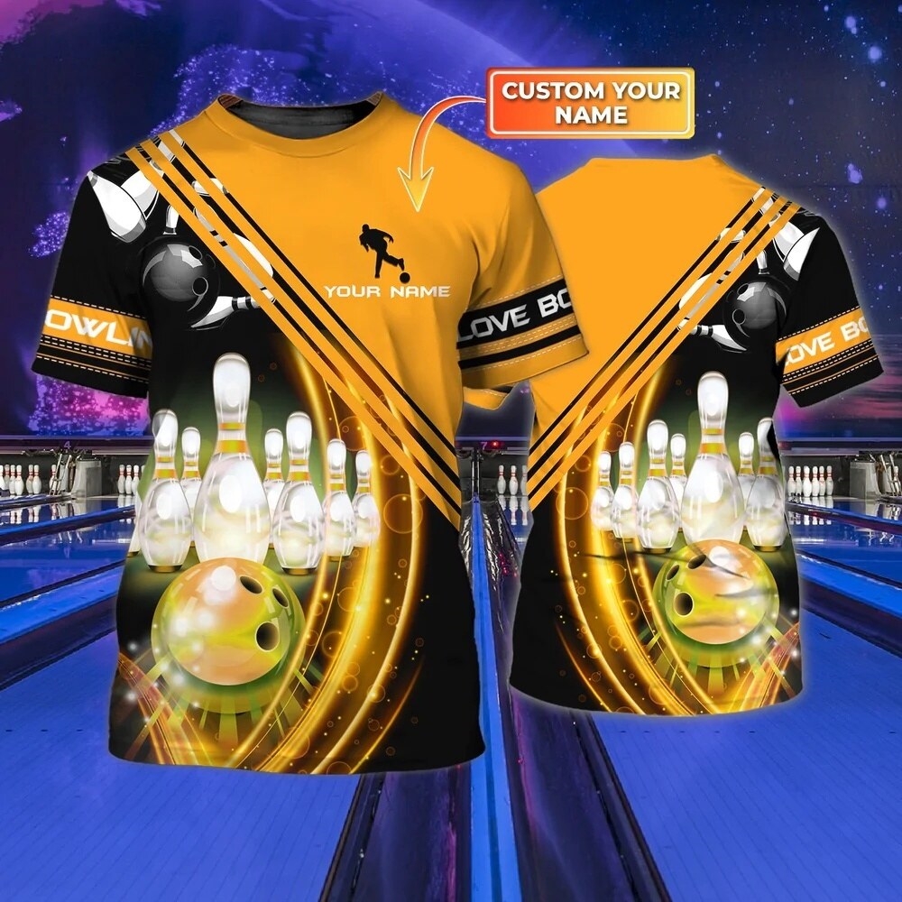 Bowling Personalized Men's T-S - Summer Clothing Name incelemesi ve fiyatı
