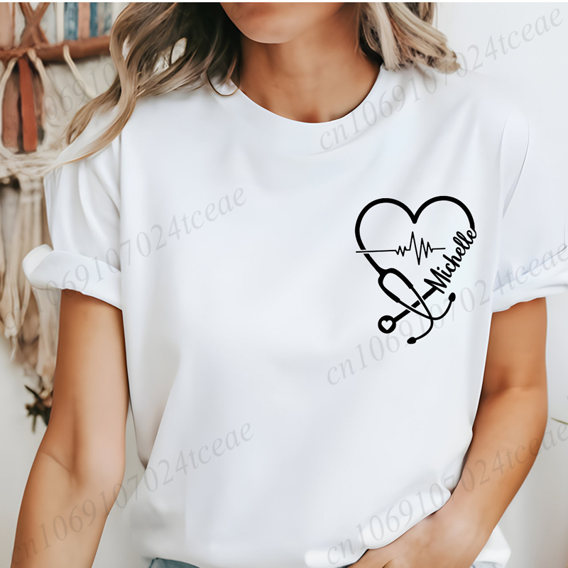 Custom Nurse Personalized Shir - Summer Clothing Name incelemesi ve fiyatı