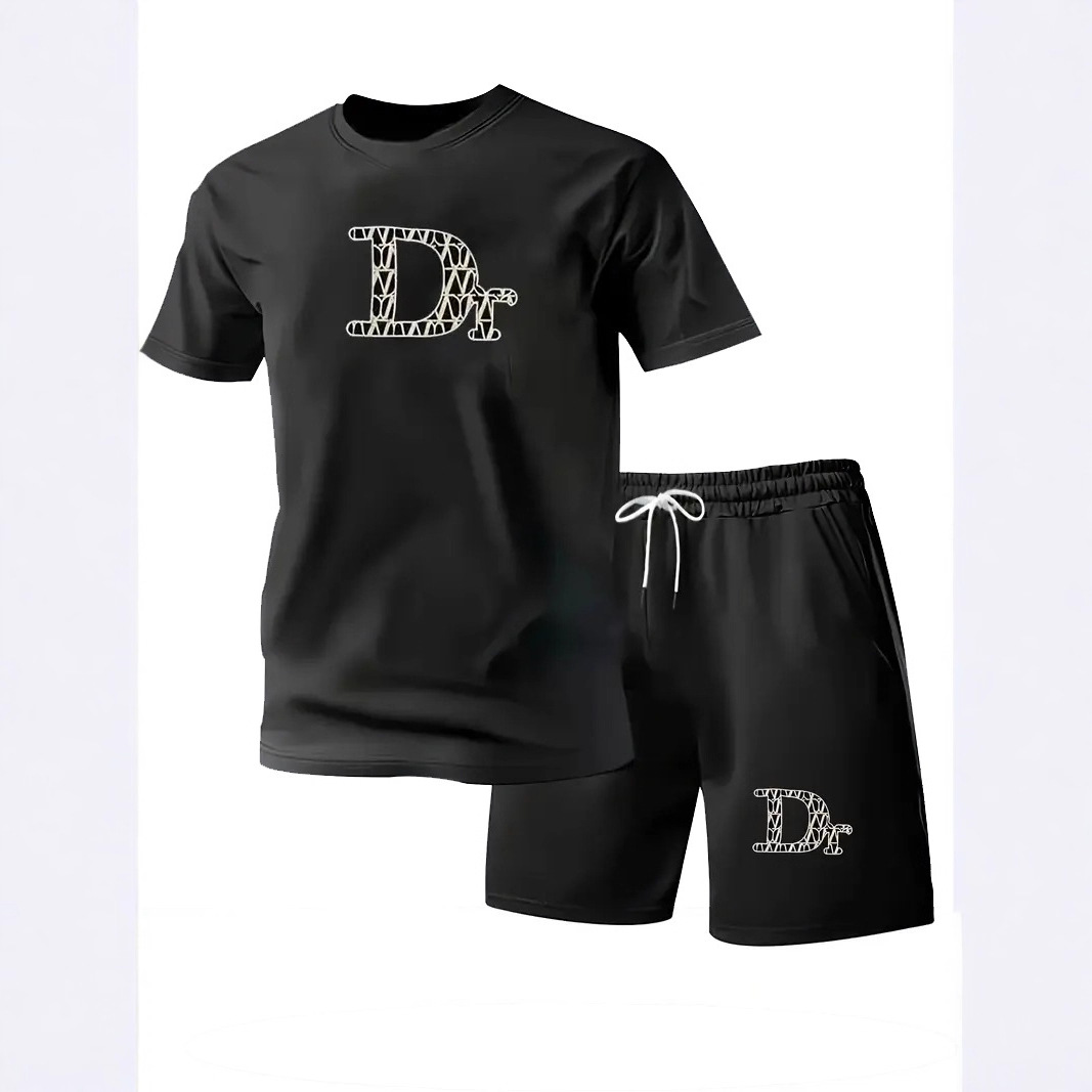 Men's Casual Short Sleeve T-Sh - Summer Clothing Fabric incelemesi ve fiyatı