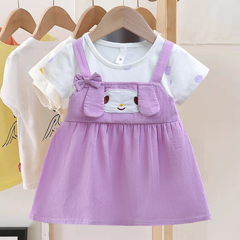 New Baby Girl Dress Cartoon Do - Summer Loving Kids Clothing incelemesi ve fiyatı
