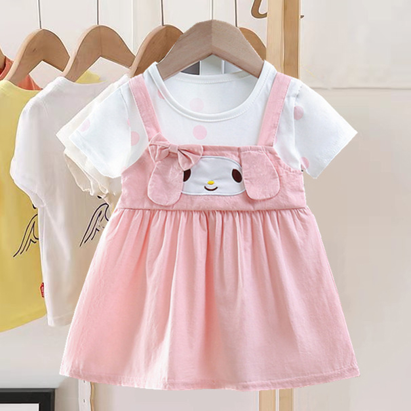 New Baby Girl Dress Cartoon Do - Summer Loving Kids Clothing incelemesi ve fiyatı