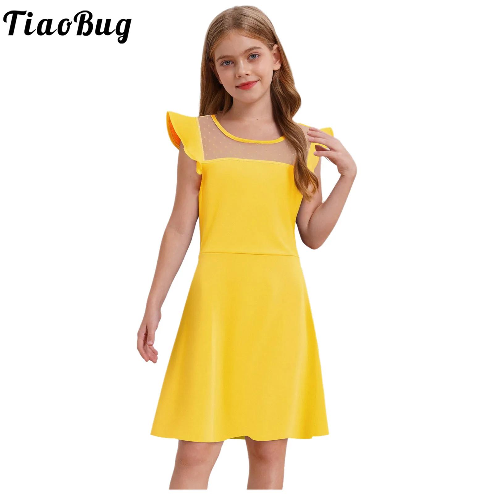 Teen Girls Summer Dress Ruffle - Summer Clothing Teen Girls incelemesi ve fiyatı