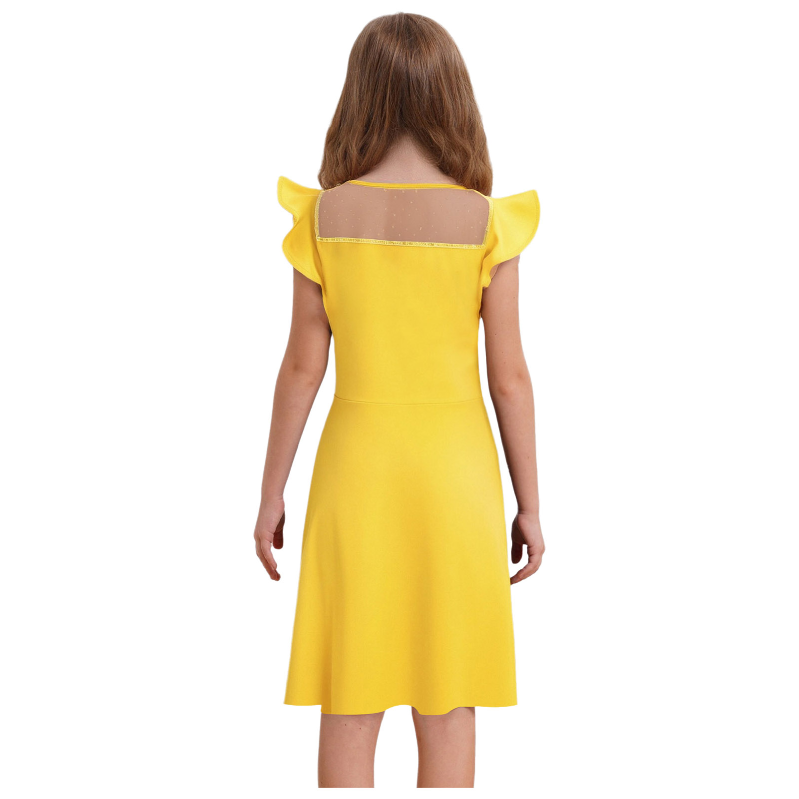 Teen Girls Summer Dress Ruffle - Summer Clothing Teen Girls incelemesi ve fiyatı