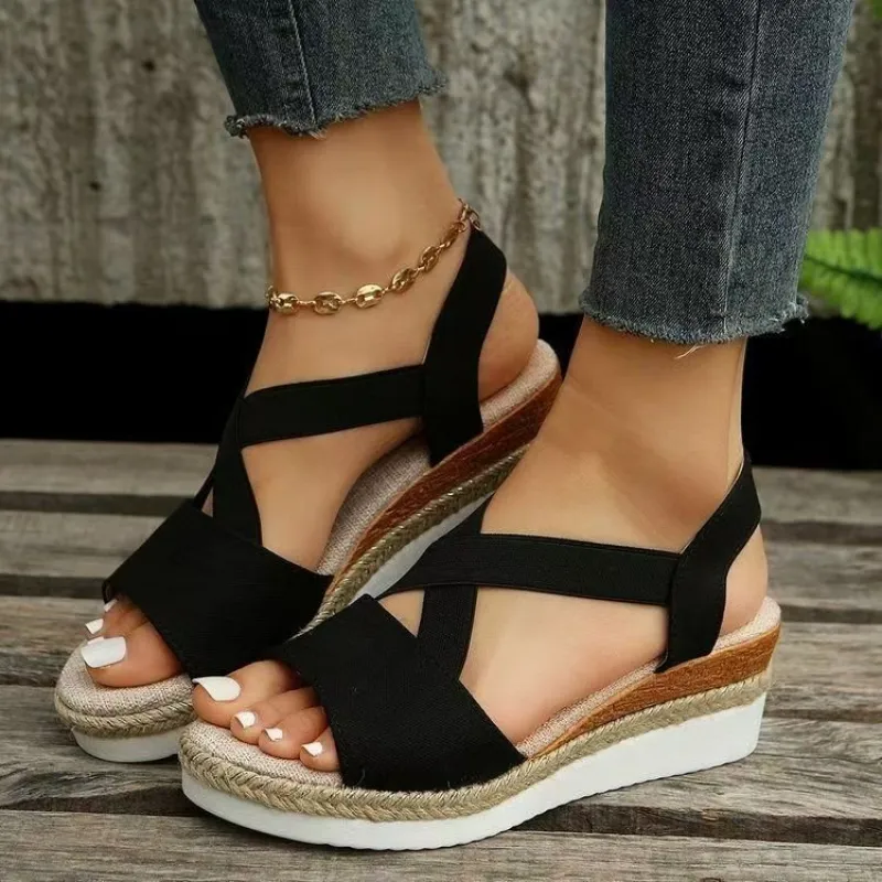Women's Platform Wedge Sandals - Espadrille Sandal Women incelemesi ve fiyatı
