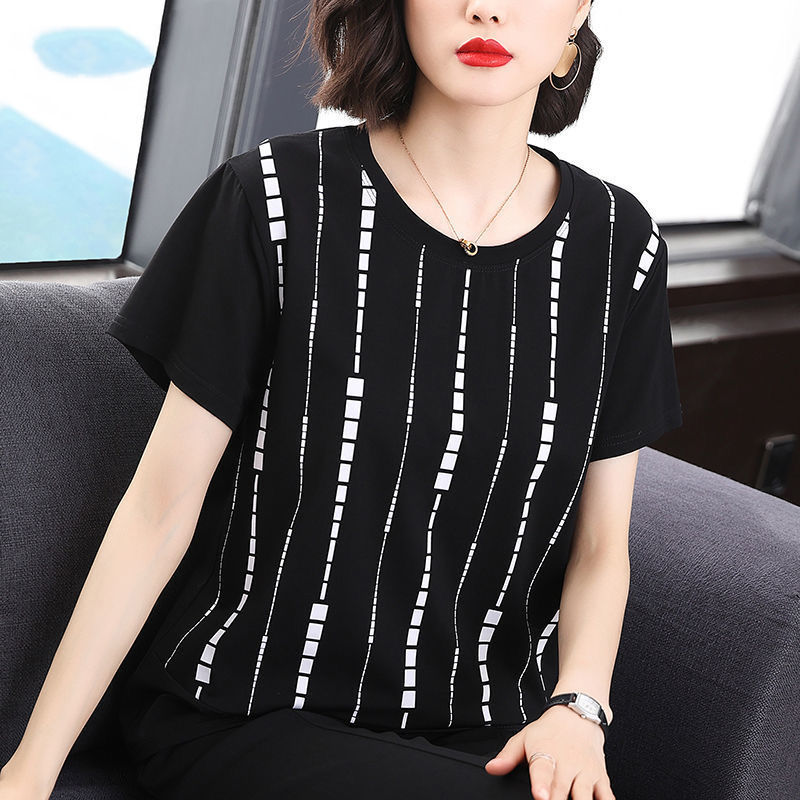 Leisure Elegant Fashion Round  - Summer Clothing For 70 Year Old Woman incelemesi ve fiyatı