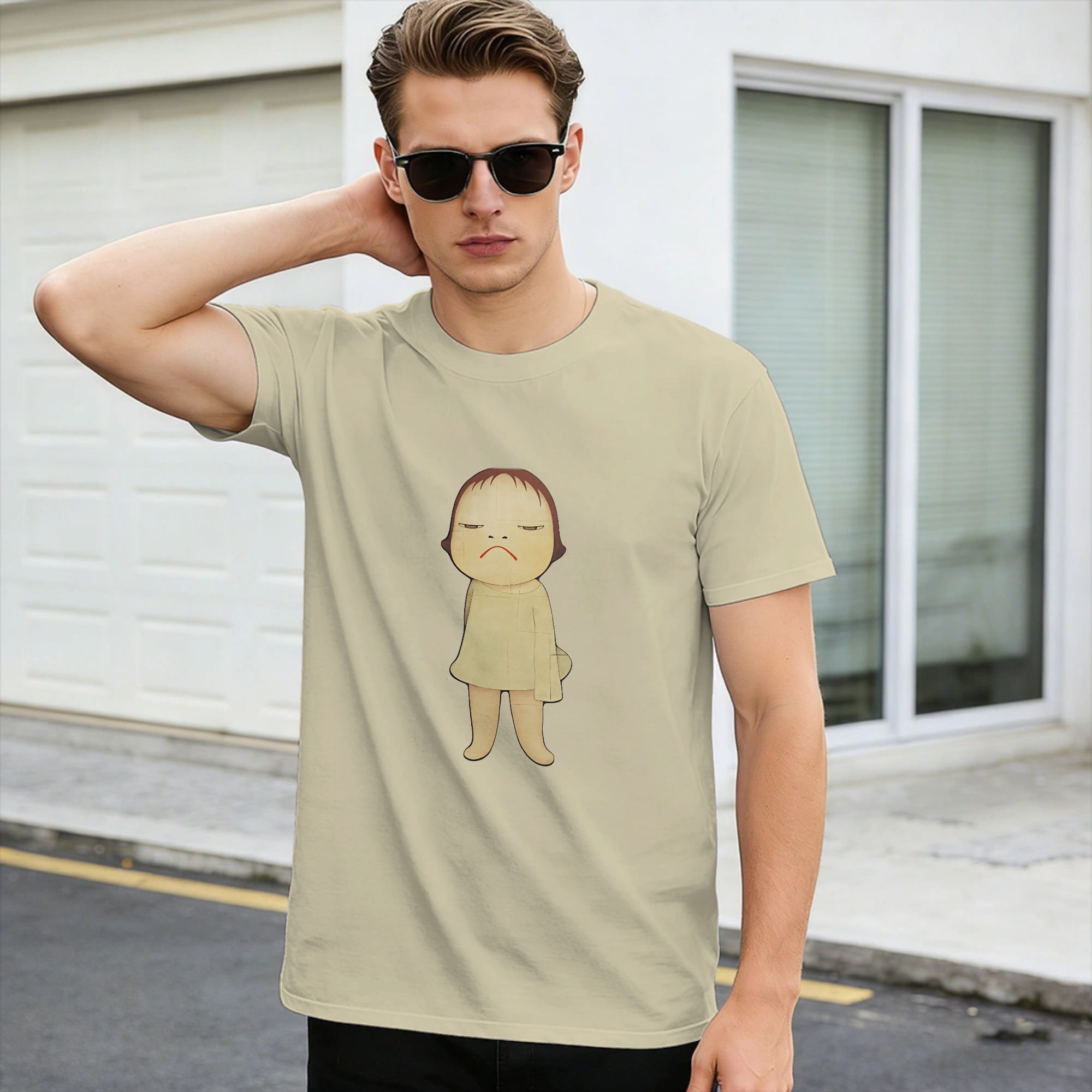 Man T-Shirt Y-Yoshitomo Nara T - Summer Clothing Ideas Men incelemesi ve fiyatı