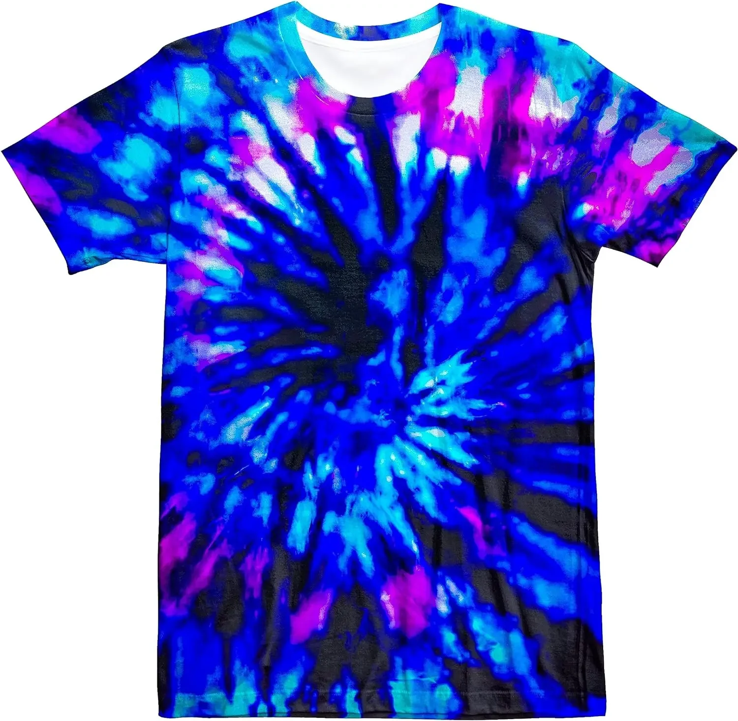 Unisex Retro Tie Dye t shirt f - Summer Clothing For 70 Year Old Woman incelemesi ve fiyatı