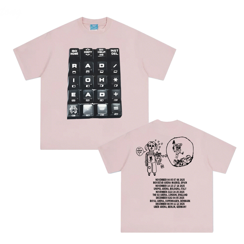 2026 Black Tour T-shirt Radioh - Summer Clothing Websites incelemesi ve fiyatı