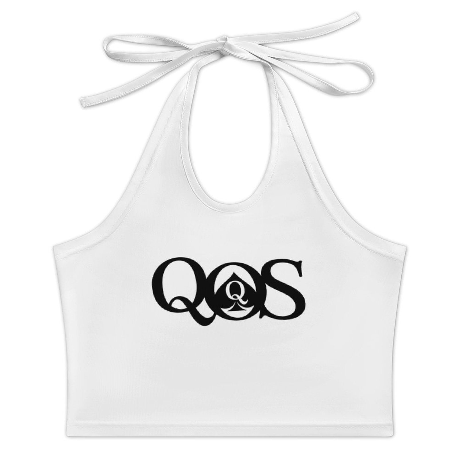 Women's QOS Print Tie Halter T - Halter Neck Top incelemesi ve fiyatı