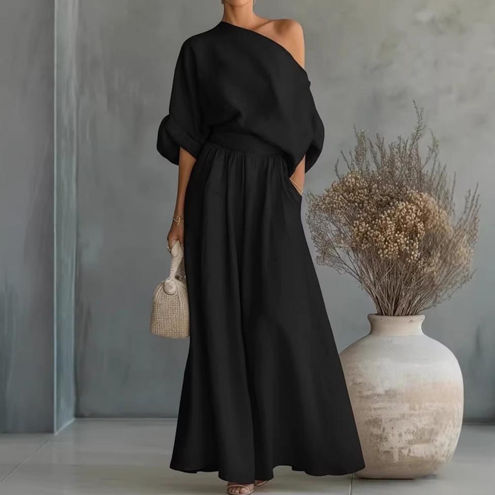 Women Blouse Pants Set Elegant - Off Shoulder Blouse incelemesi ve fiyatı