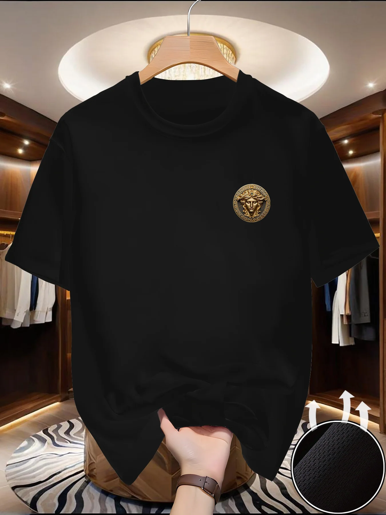 Men's Jewelry Girl Print T-shi - Summer Clothing Europe incelemesi ve fiyatı