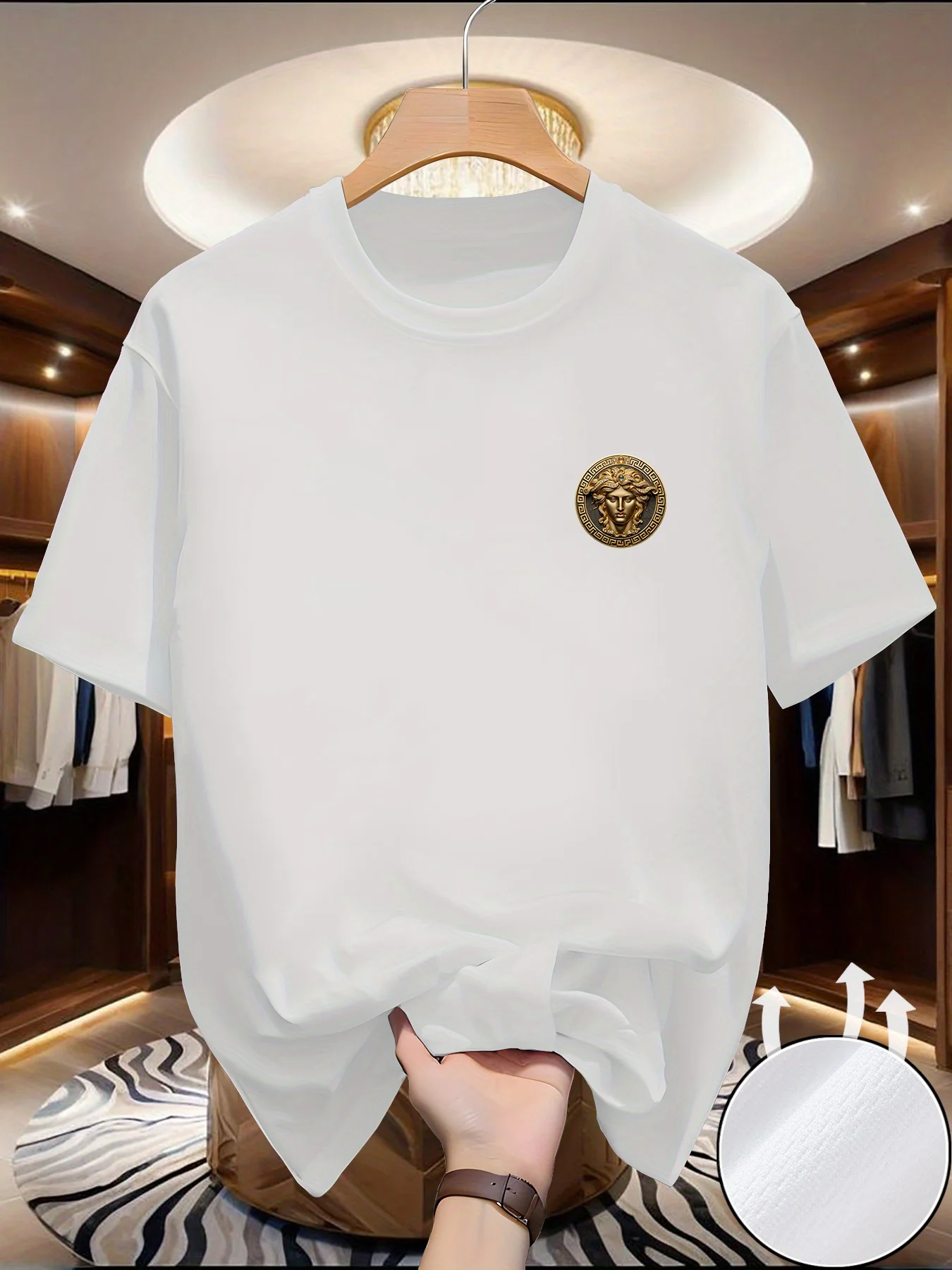 Men's Jewelry Girl Print T-shi - Summer Clothing Europe incelemesi ve fiyatı