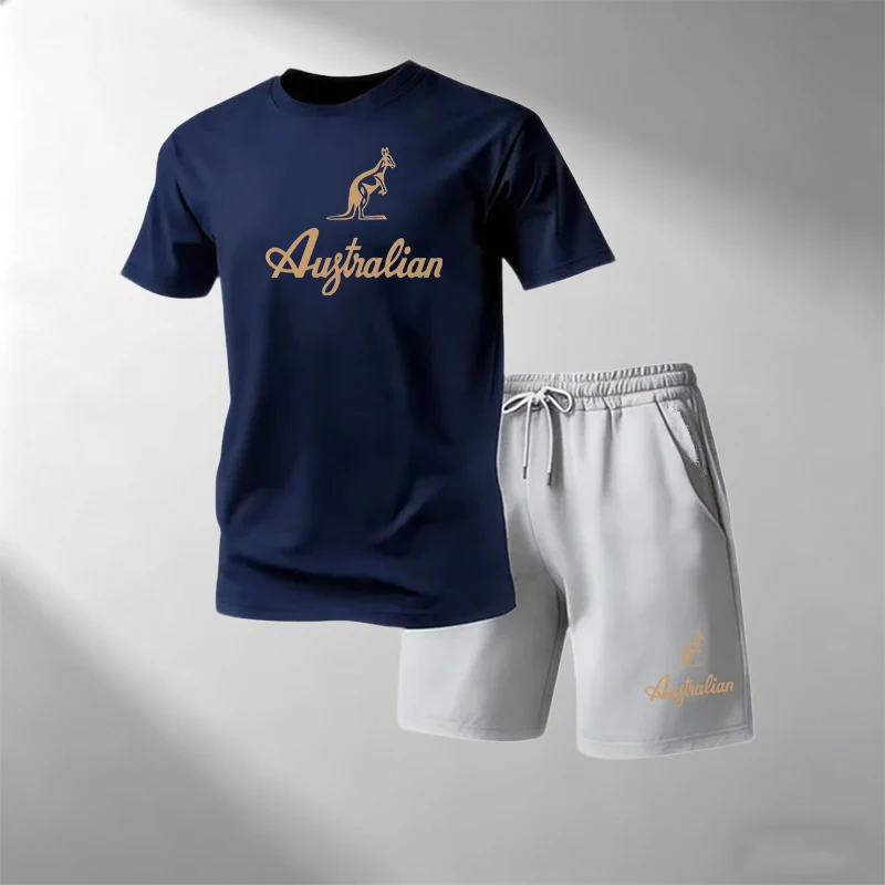 Men's Fitness T-Shirts Sets Br - Summer Clothing For Young Men incelemesi ve fiyatı