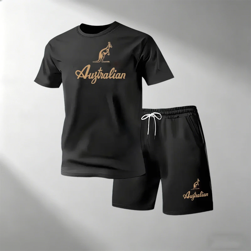 Men's Fitness T-Shirts Sets Br - Summer Clothing For Young Men incelemesi ve fiyatı