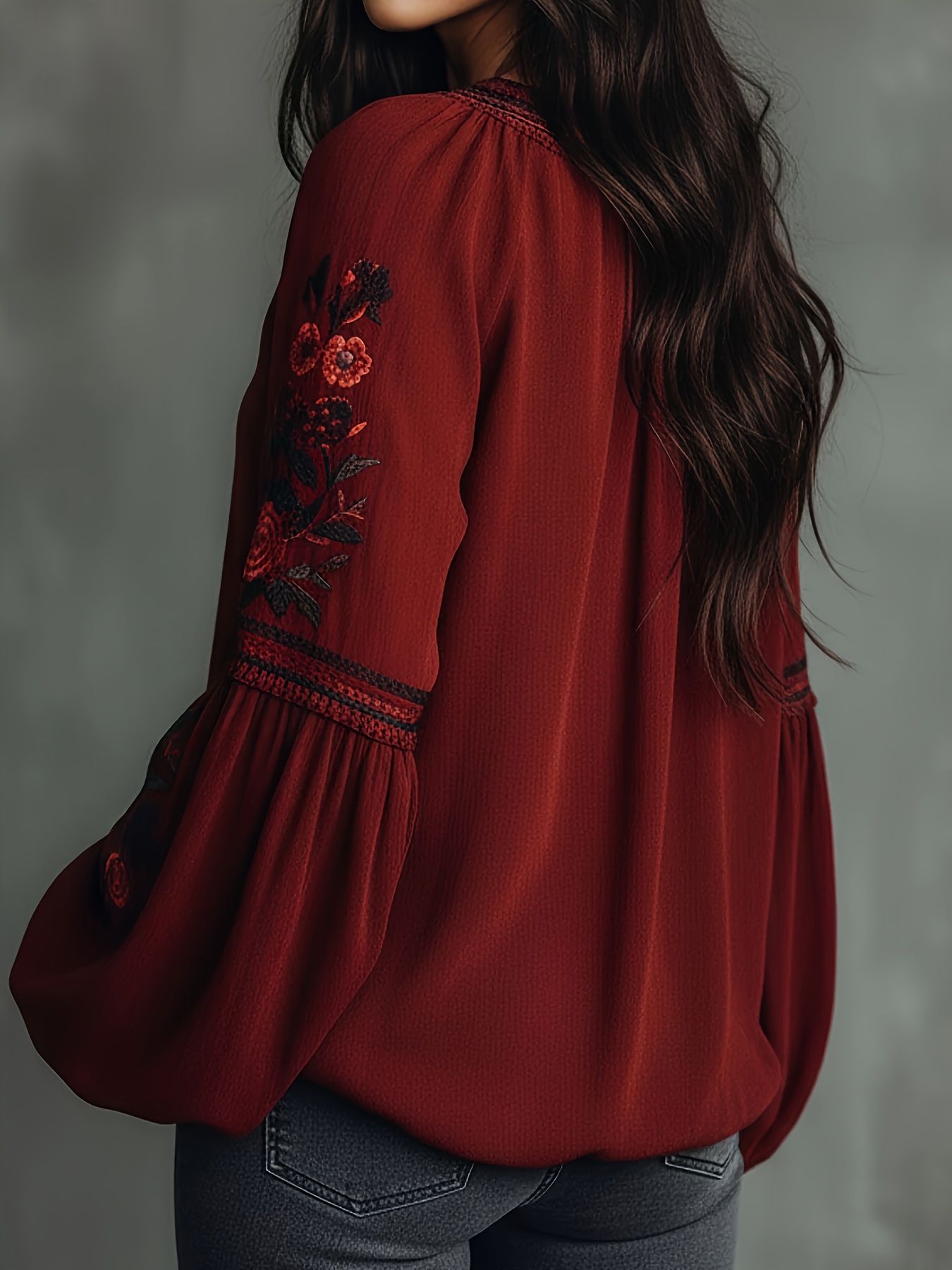 Women‘s Spring Blouse Retro Em - Off Shoulder Blouse incelemesi ve fiyatı