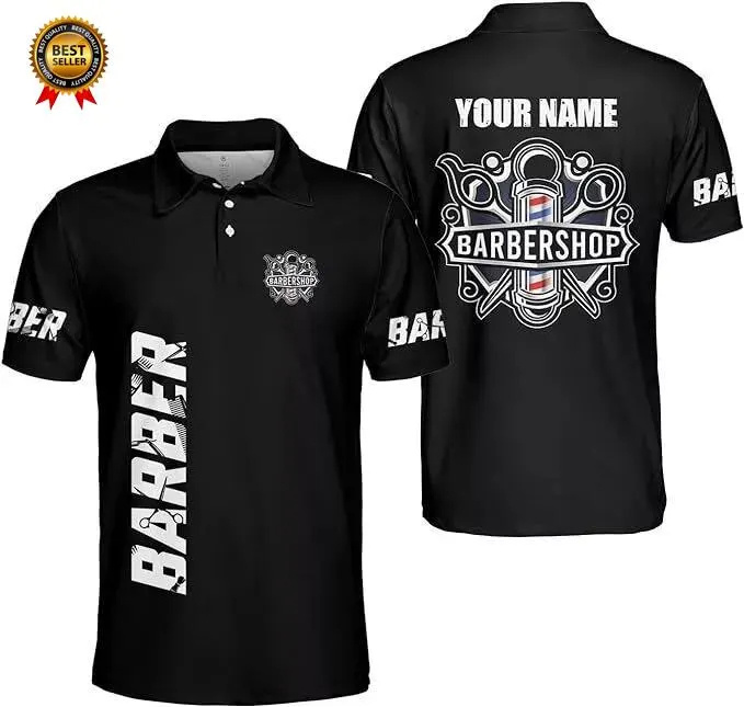 2025 Barber Short Sleeve Polo  - Summer Clothing Name incelemesi ve fiyatı