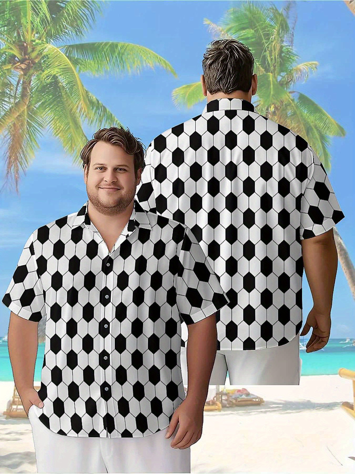 Men's Plus Size Hawaiian Shirt - Beach Shirt Hawaiian incelemesi ve fiyatı