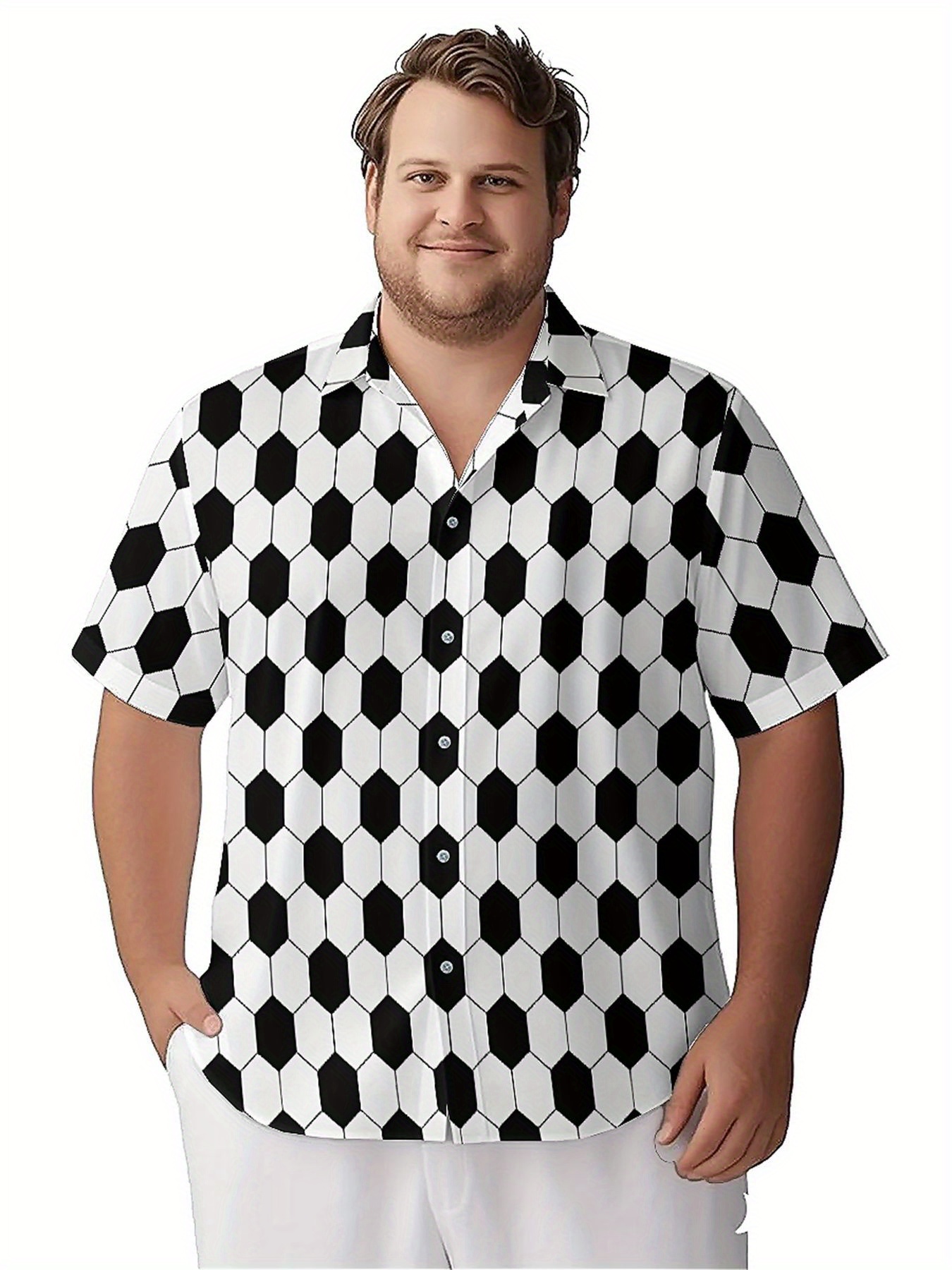 Men's Plus Size Hawaiian Shirt - Beach Shirt Hawaiian incelemesi ve fiyatı