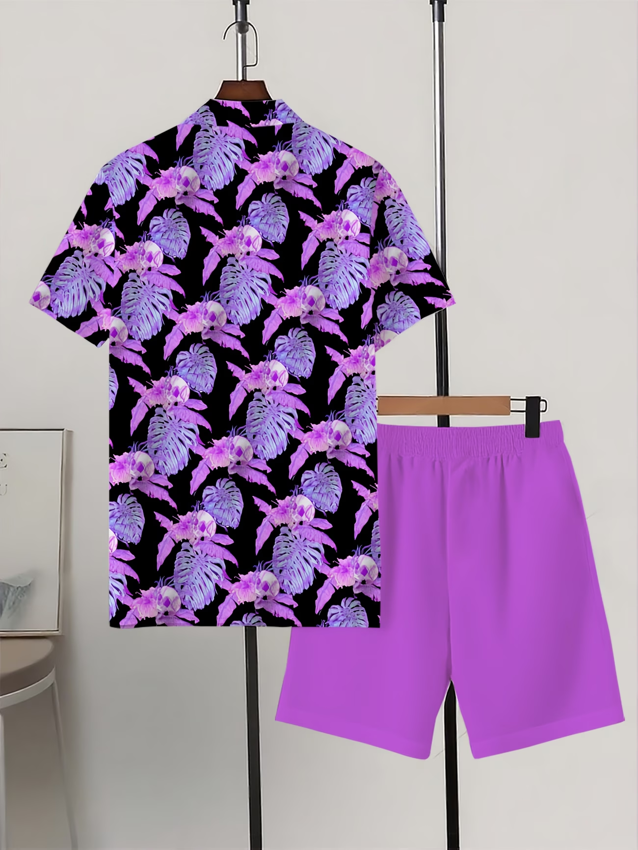 2026 New Men's 2 Piece Outfit  - Beach Shirt Hawaiian incelemesi ve fiyatı