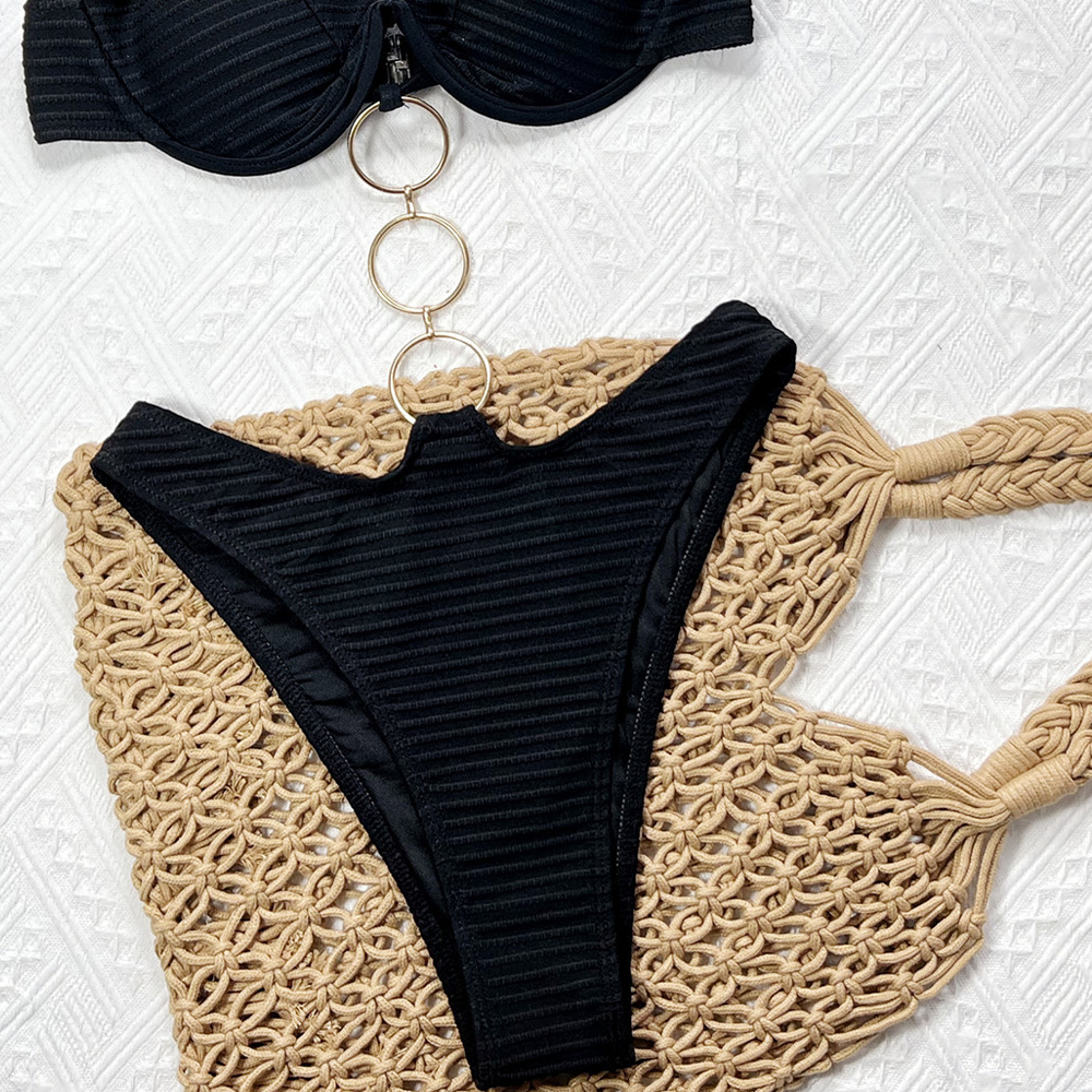 Women's Solid Color Lace Up Th - Swimsuit One Piece incelemesi ve fiyatı