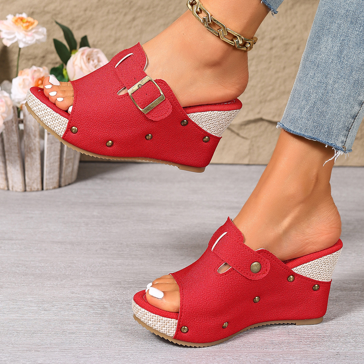 Summer Women's Espadrille Wedg - Espadrille Sandal Women incelemesi ve fiyatı