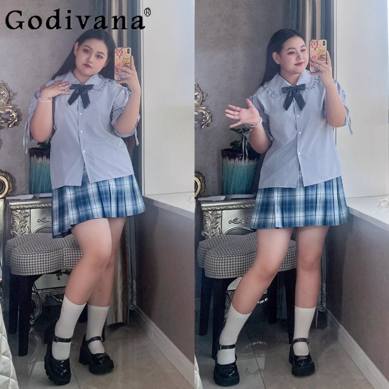 Large Size Jk Uniform Off-the- - Off Shoulder Blouse incelemesi ve fiyatı