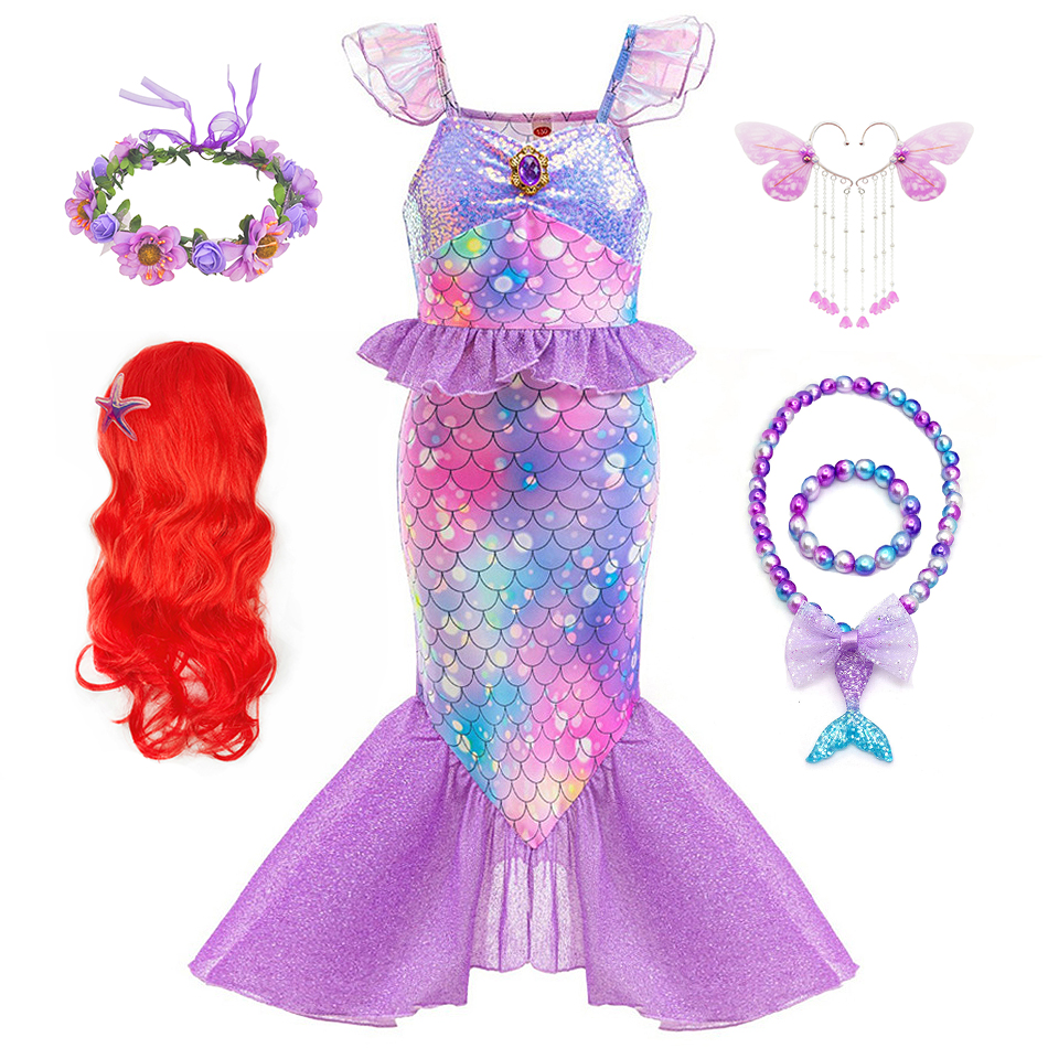 Mermaid Cosplay Purple Princes - Summer Dresses Yours Clothing incelemesi ve fiyatı