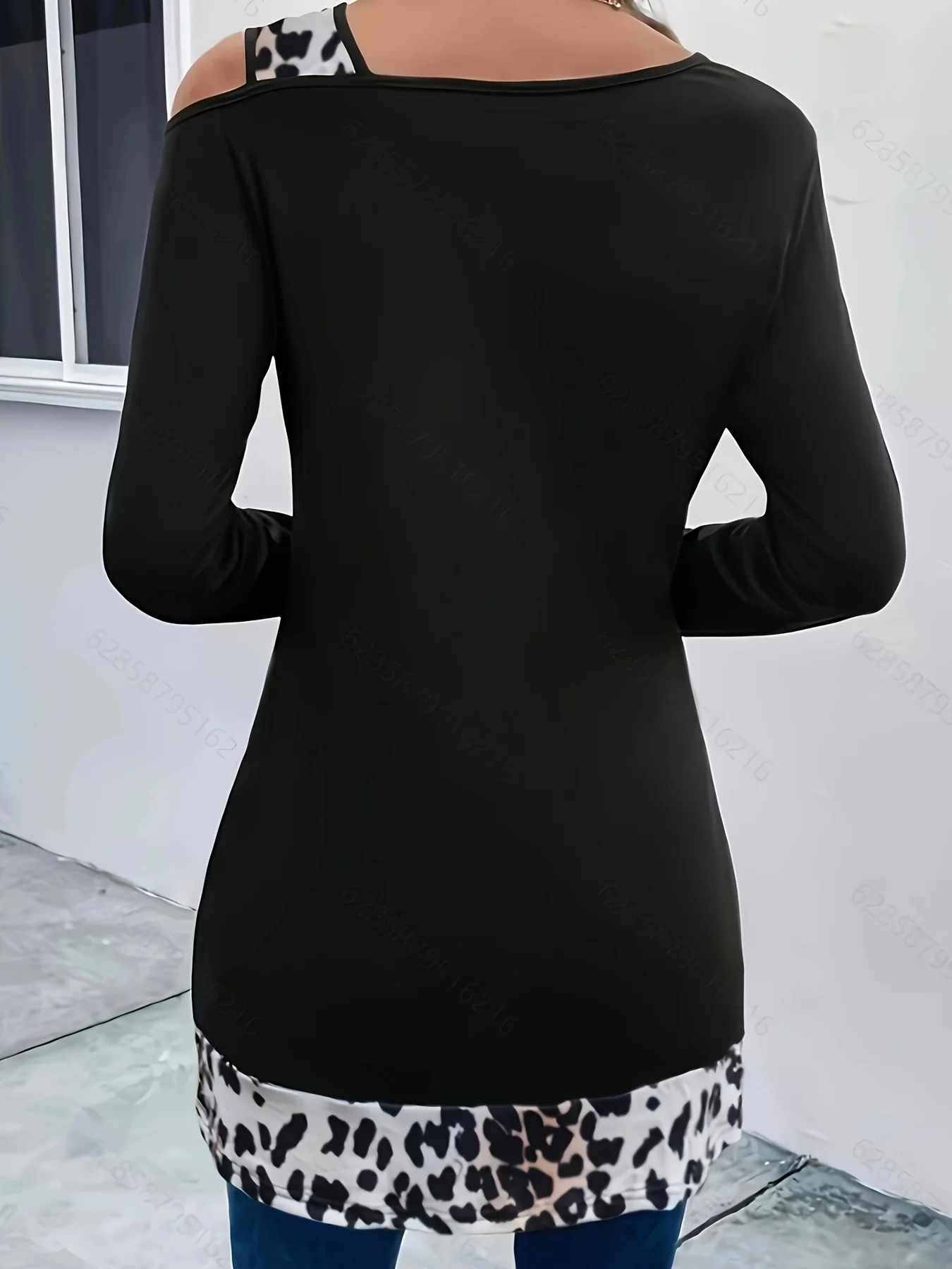 Plus Size 1XL-5XL Women's Fash - Off Shoulder Blouse incelemesi ve fiyatı