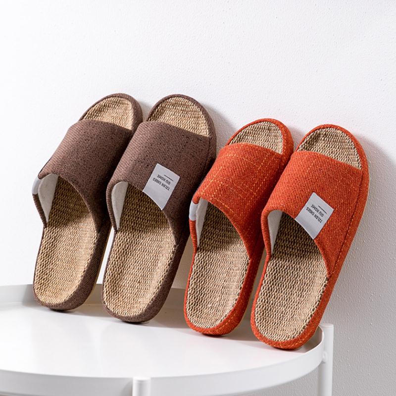 Men's Breathable Linen Slipper - Summer Clothing Fabric incelemesi ve fiyatı